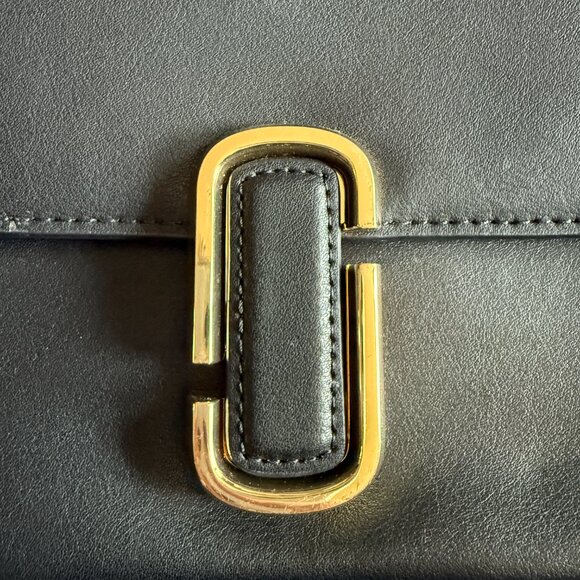 Marc Jacobs The J Marc Shoulder Bag - Black Leather - Picture 2 of 9